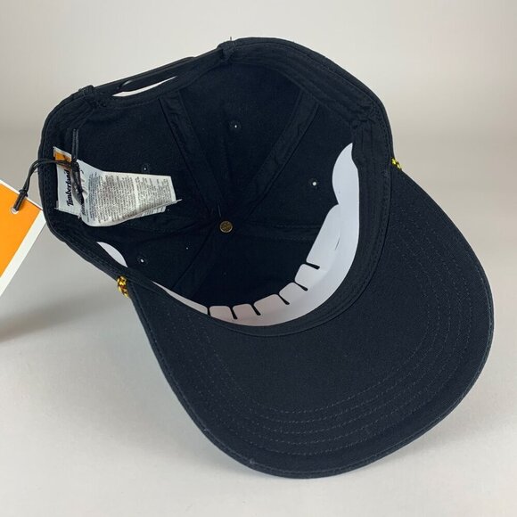 Timberland Mens Black Rope Snapback Hat New - Picture 4 of 5
